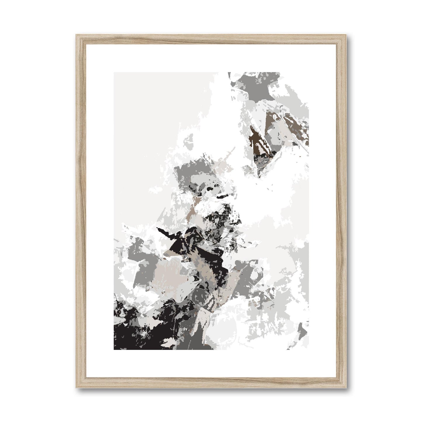 Framed Graphic Art Print, fpv-1170-7694, 18"x24", Natural Frame