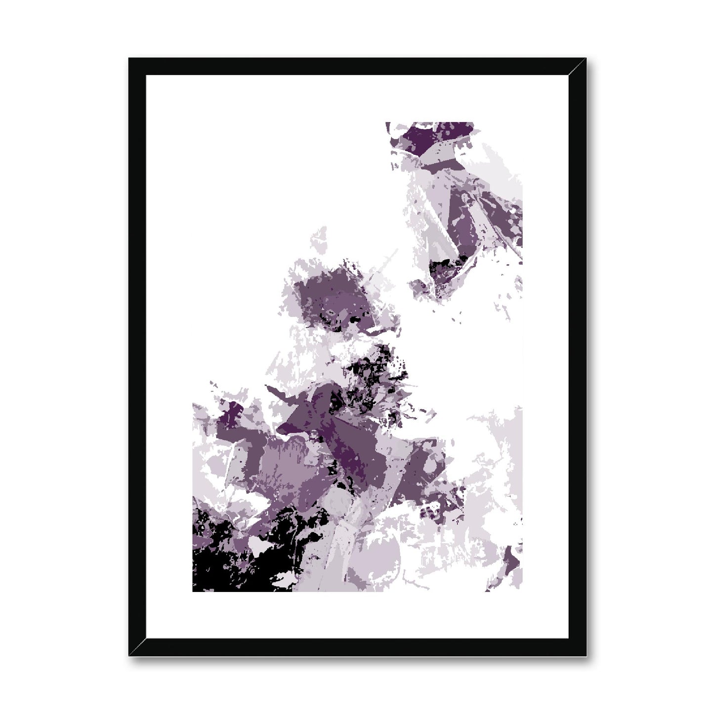 Framed Graphic Art Print, fpv-1180-7694, 18"x24", Black Frame