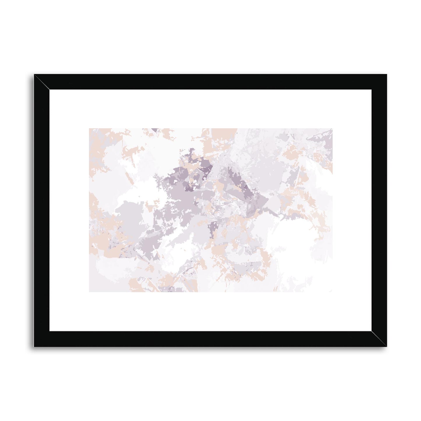 Framed Graphic Art Print, fph-1180-7698, 16"x12", Black Frame
