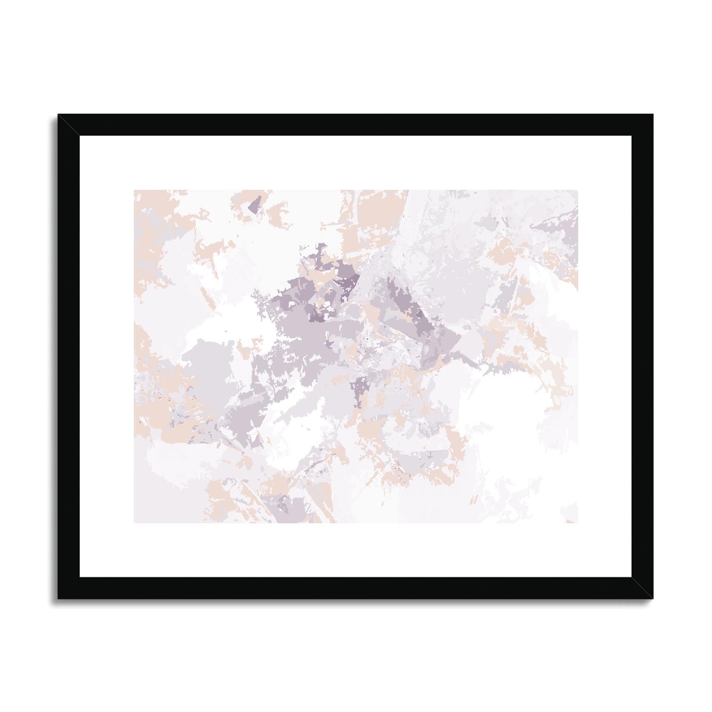 Framed Graphic Art Print, fph-1180-7698, 20"x16", Black Frame