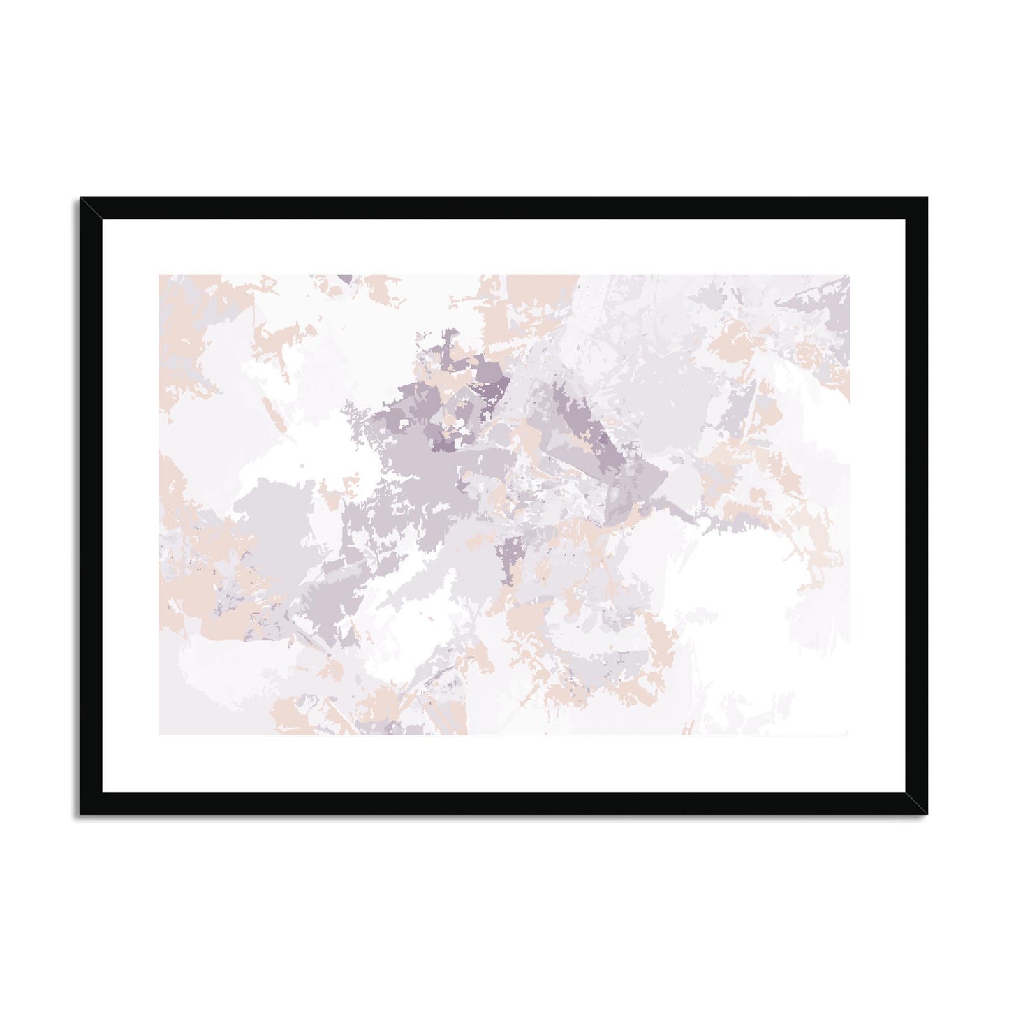 Framed Graphic Art Print, fph-1180-7698, 28"x20", Black Frame