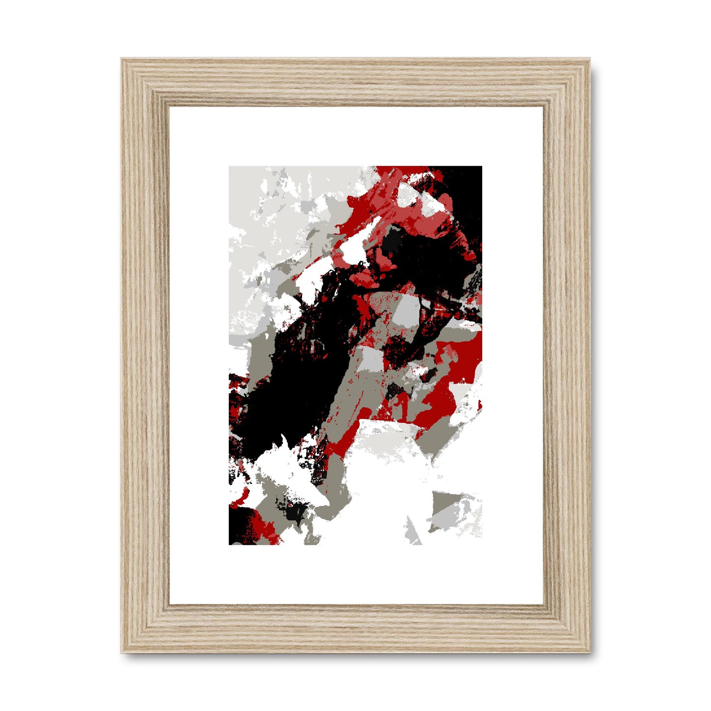 Framed Graphic Art Print, fpv-1190-7688, 6"x8", Natural Frame