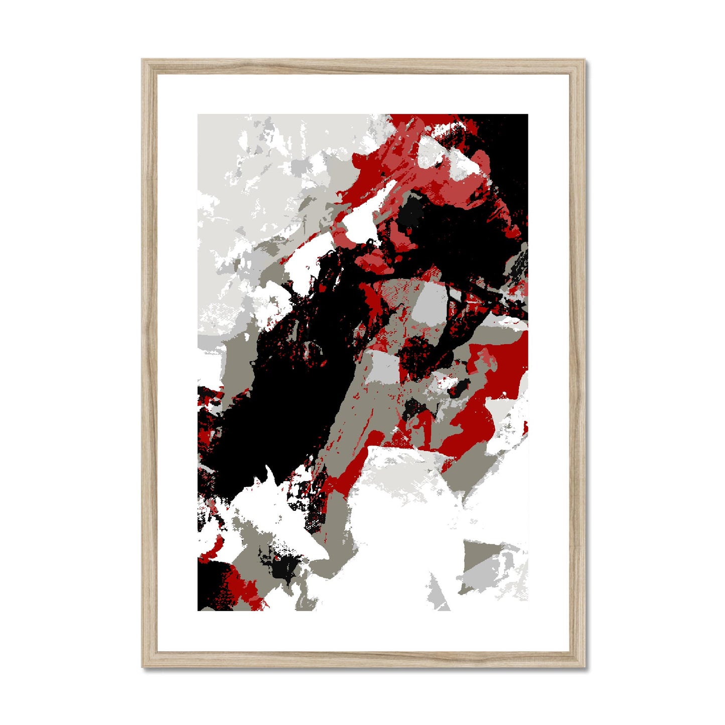Framed Graphic Art Print, fpv-1190-7688, 20"x28", Natural Frame