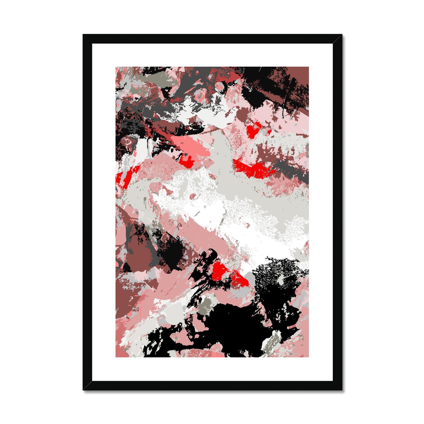 Framed Graphic Art Print, fpv-1190-7689, 20"x28", Black Frame