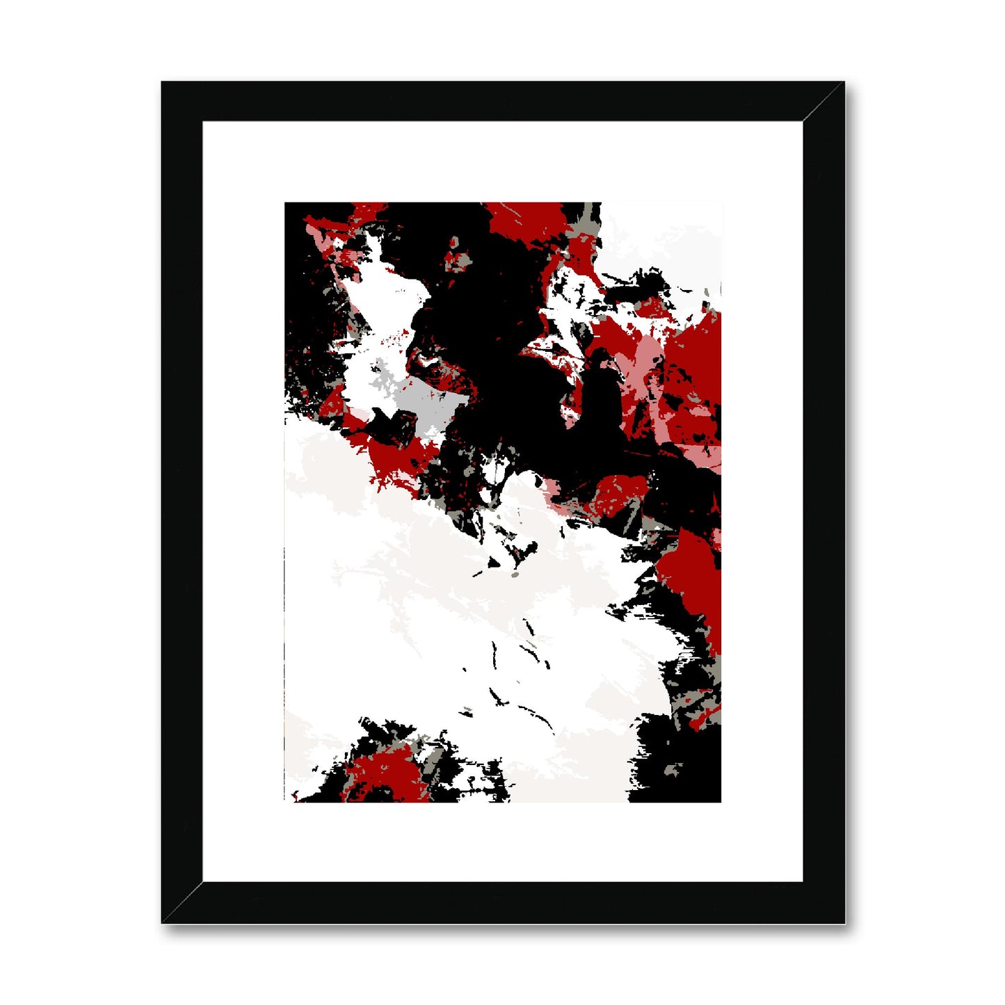 Framed Graphic Art Print, fpv-1190-7696, 11"x14", Black Frame