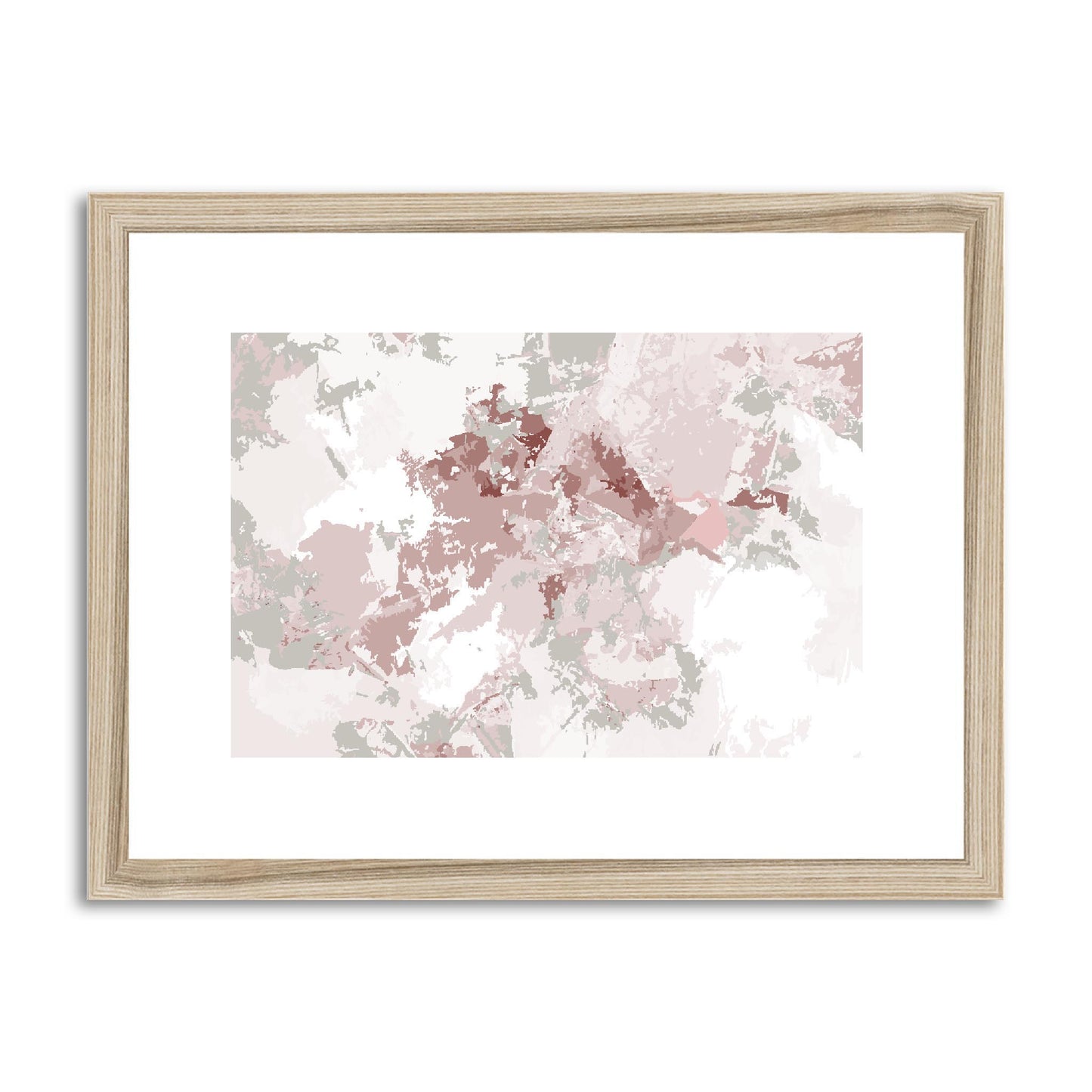 Framed Graphic Art Print, fph-1193-7698, 16"x12", Natural Frame
