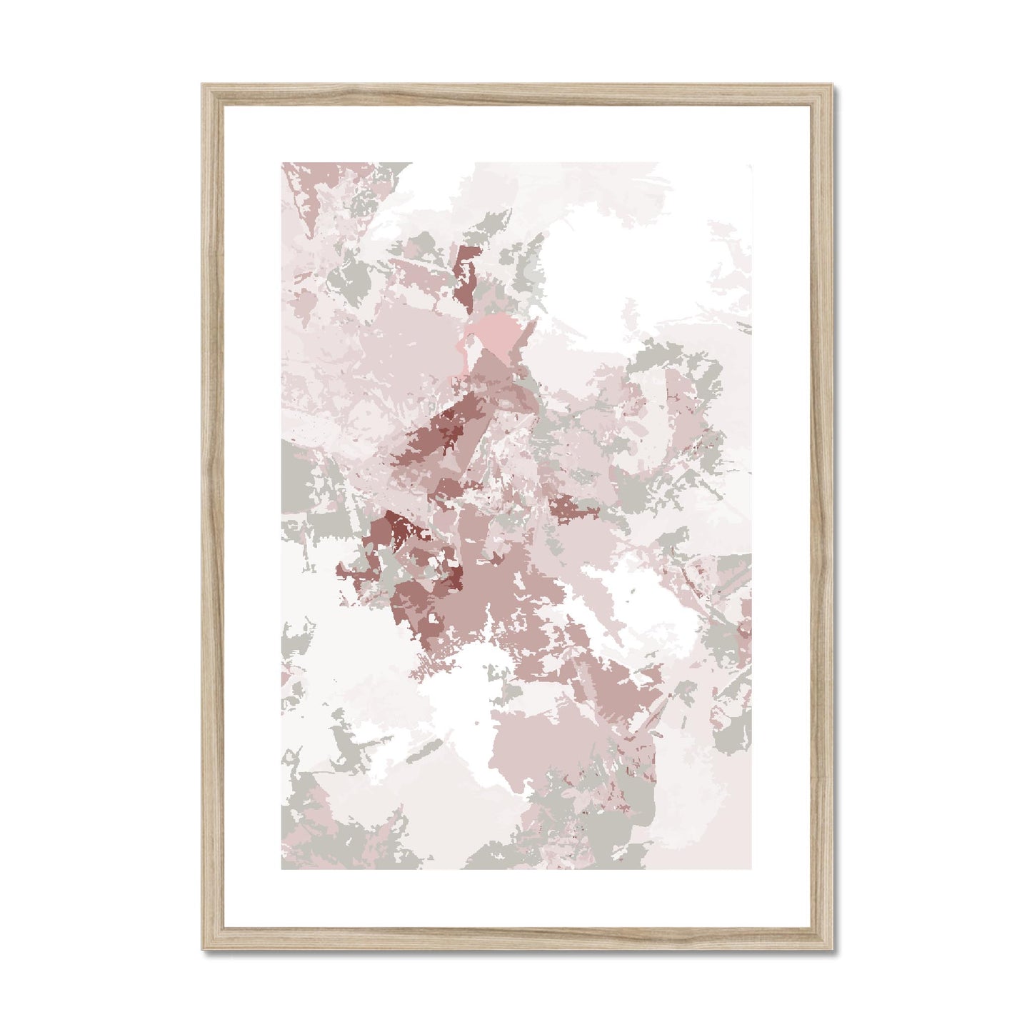 Framed Graphic Art Print, fpv-1193-7698, 20"x28", Natural Frame
