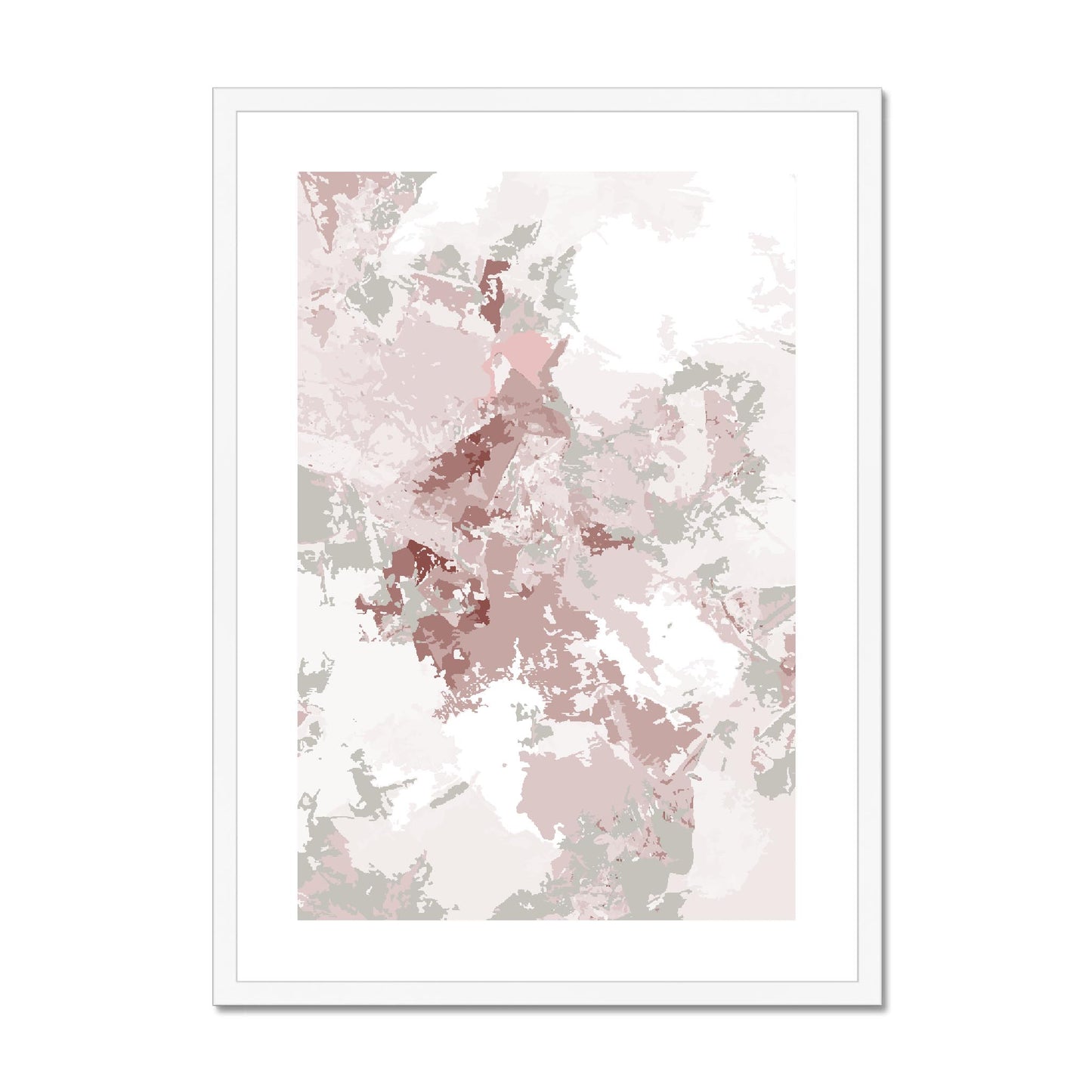 Framed Graphic Art Print, fpv-1193-7698, 20"x28", White Frame