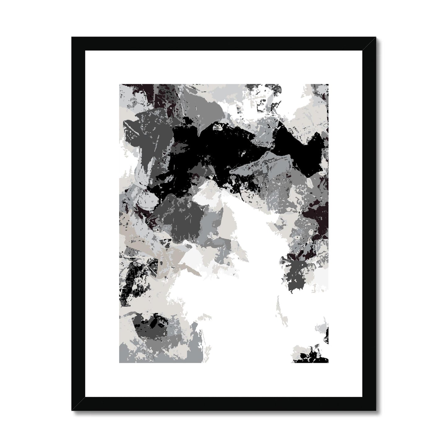 Framed Graphic Art Print, fpv-1200-7692, 16"x20", Black Frame