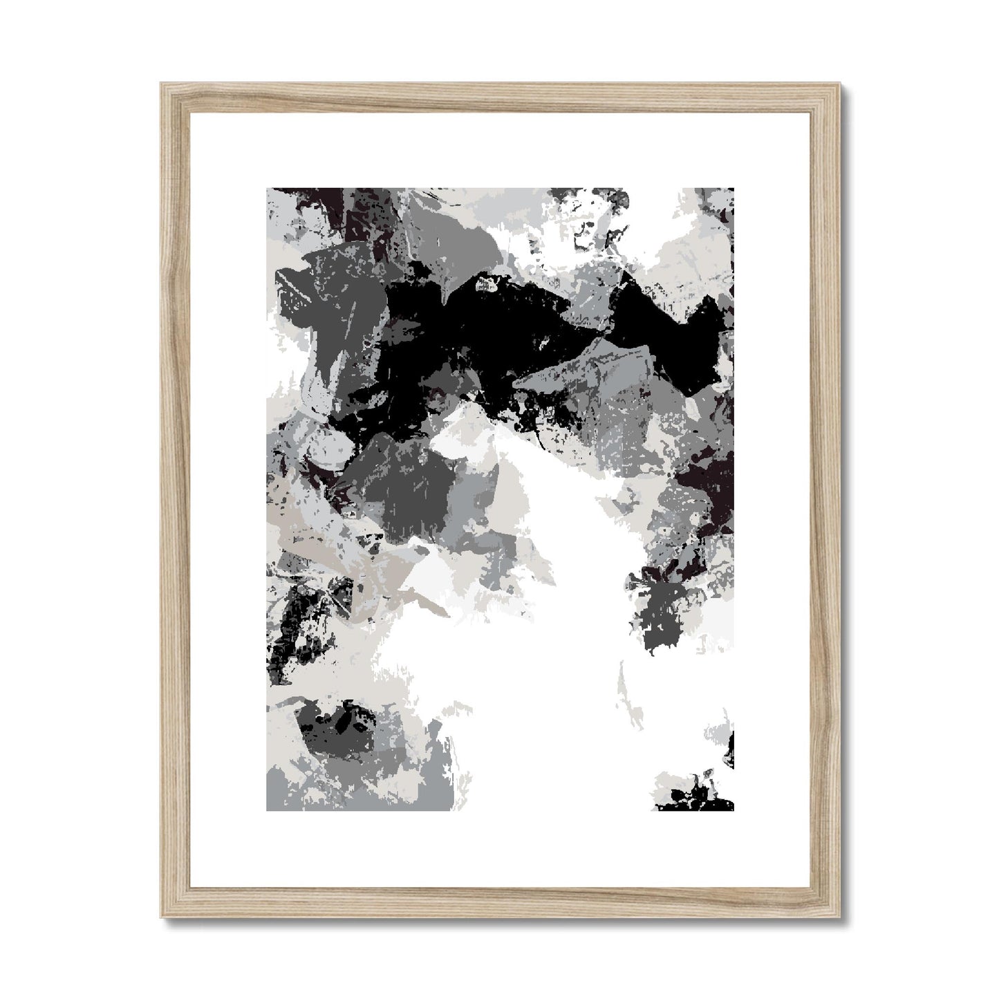 Framed Graphic Art Print, fpv-1200-7692, 16"x20", Natural Frame