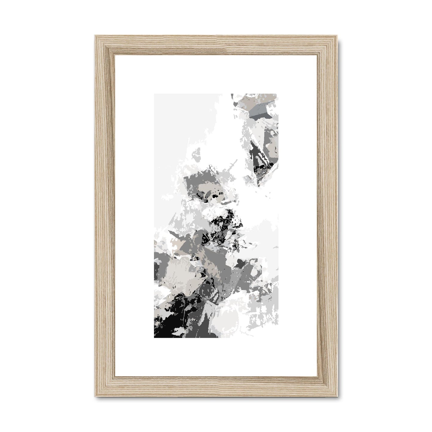 Framed Graphic Art Print, fpv-1200-7694, 8"x12", Natural Frame