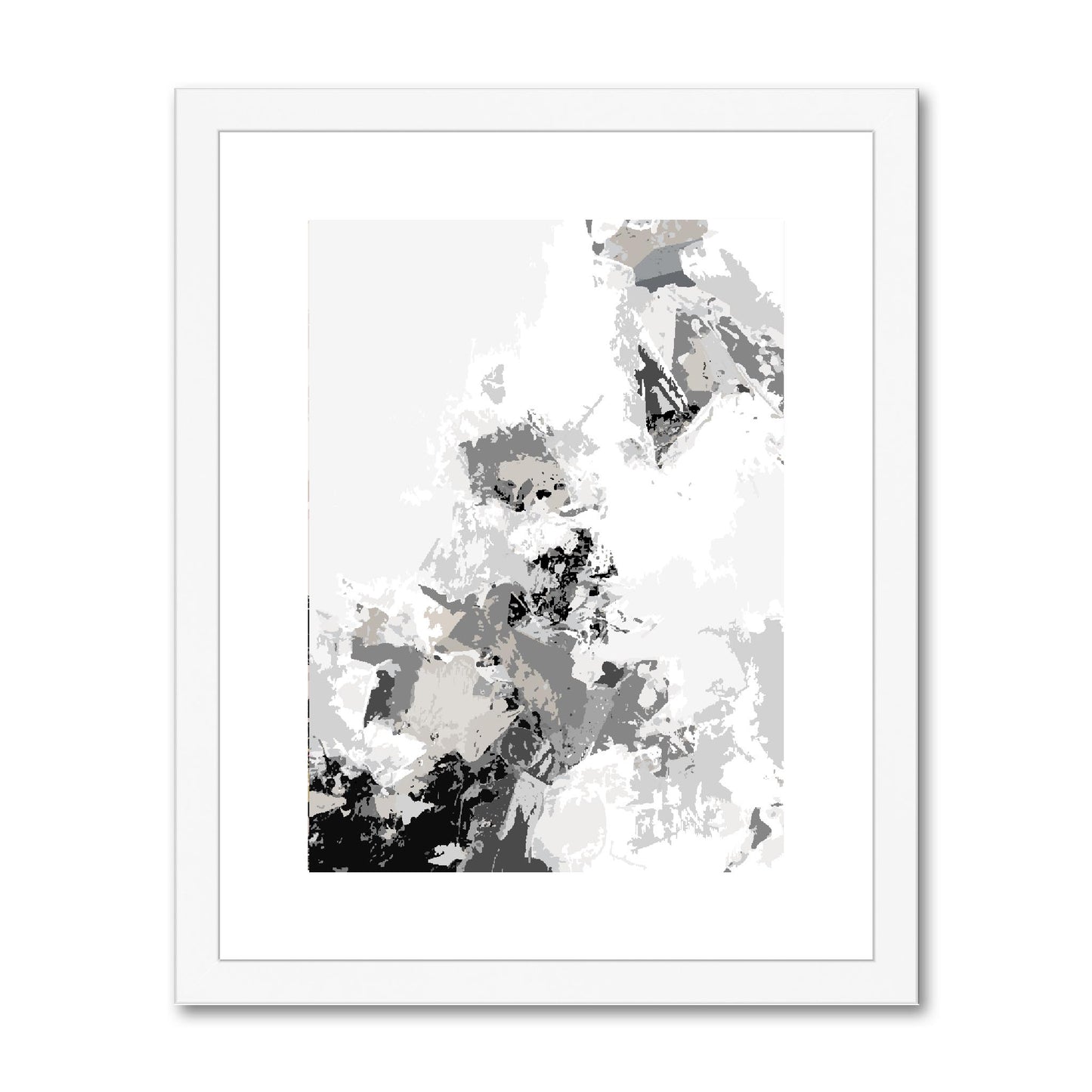 Framed Graphic Art Print, fpv-1200-7694, 11"x14", White Frame