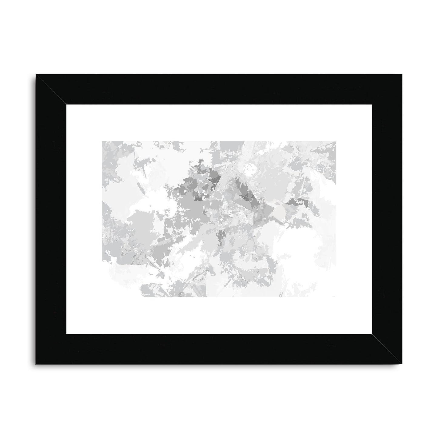 Framed Graphic Art Print, fph-1200-7698, 8"x6", Black Frame