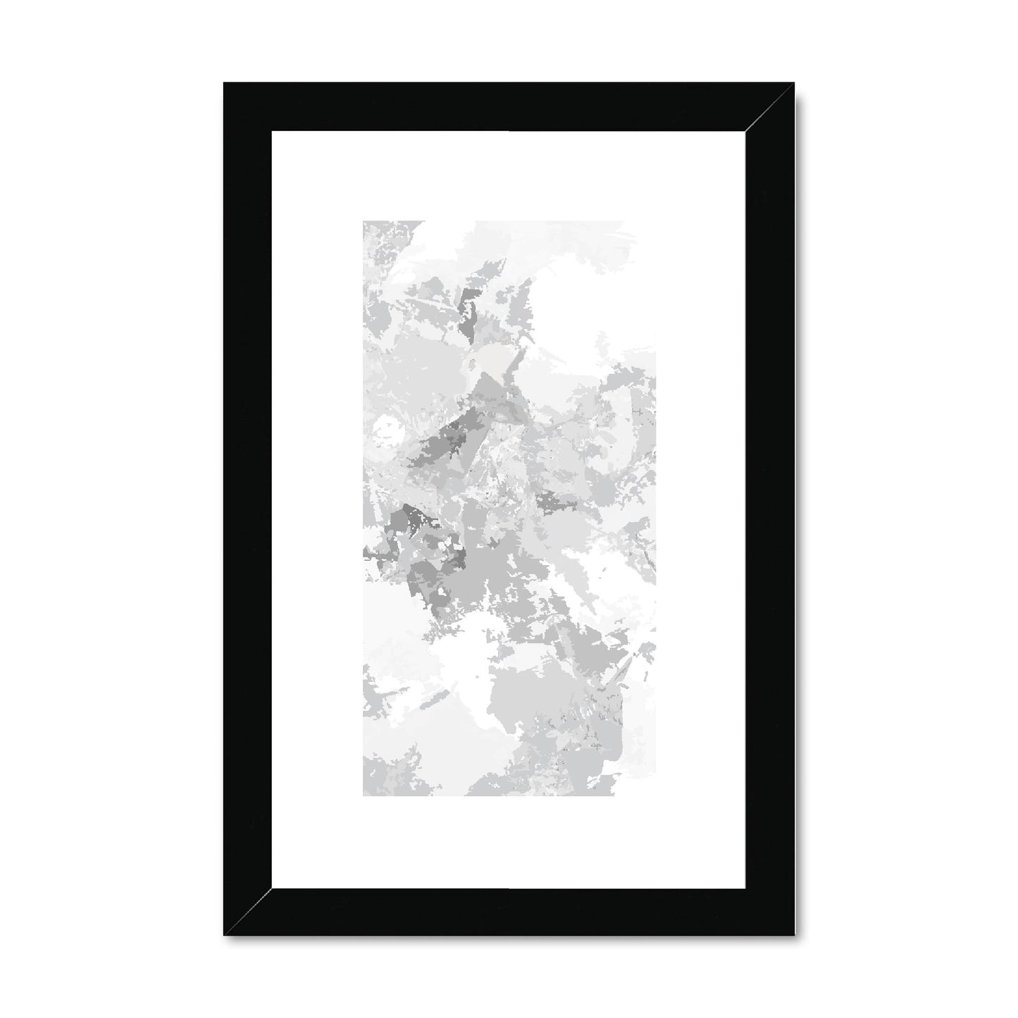Framed Graphic Art Print, fpv-1200-7698, 8"x12", Black Frame
