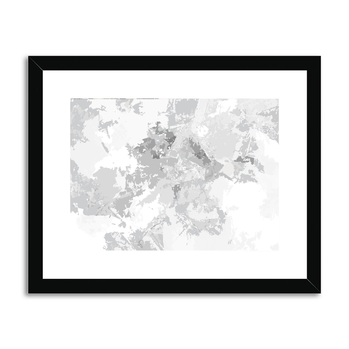 Framed Graphic Art Print, fph-1200-7698, 14"x11", Black Frame
