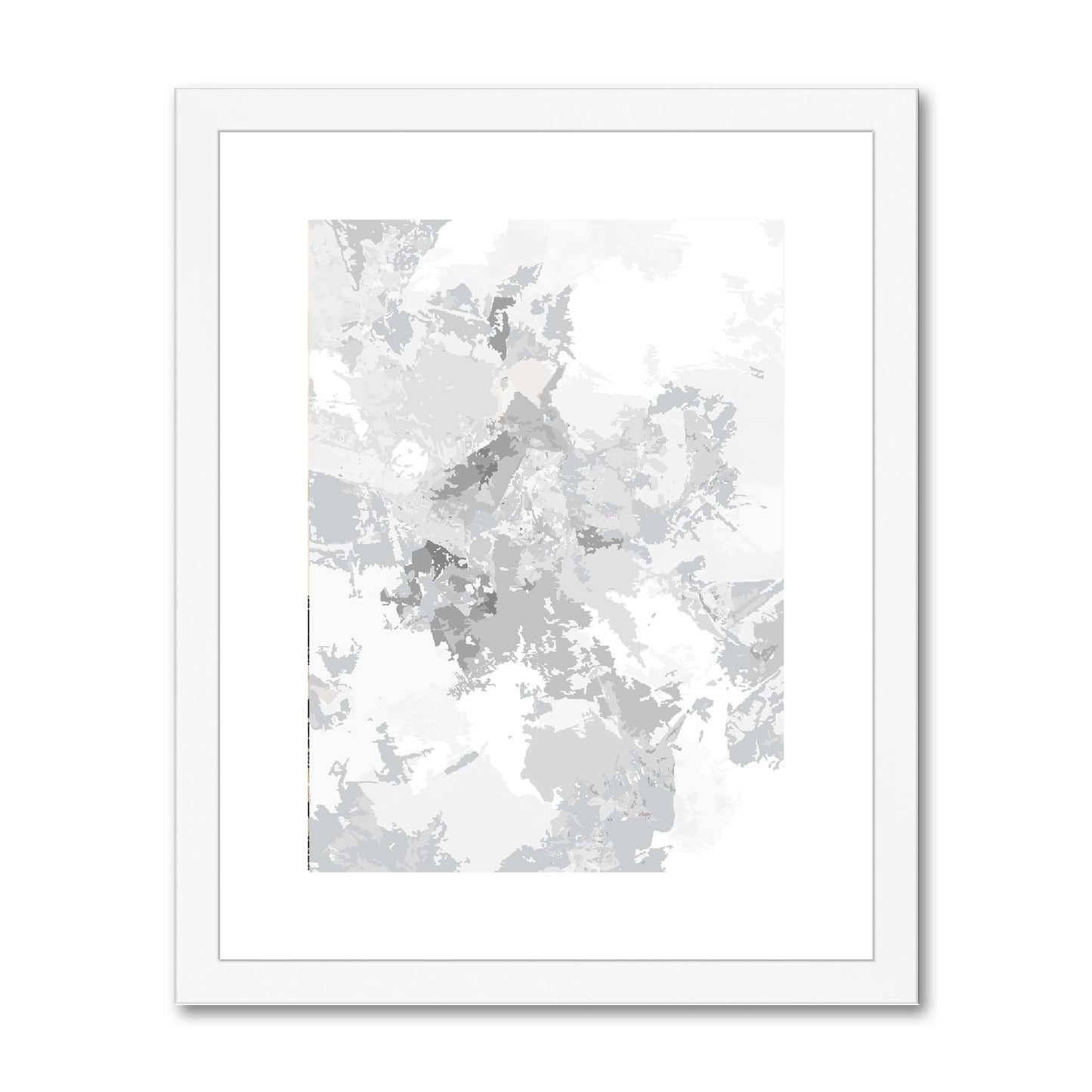 Framed Graphic Art Print, fpv-1200-7698, 11"x14", White Frame