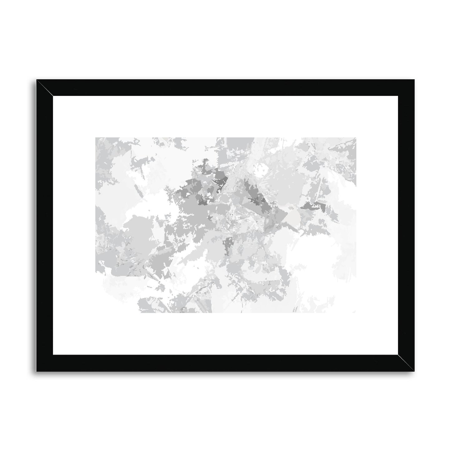 Framed Graphic Art Print, fph-1200-7698, 16"x12", Black Frame