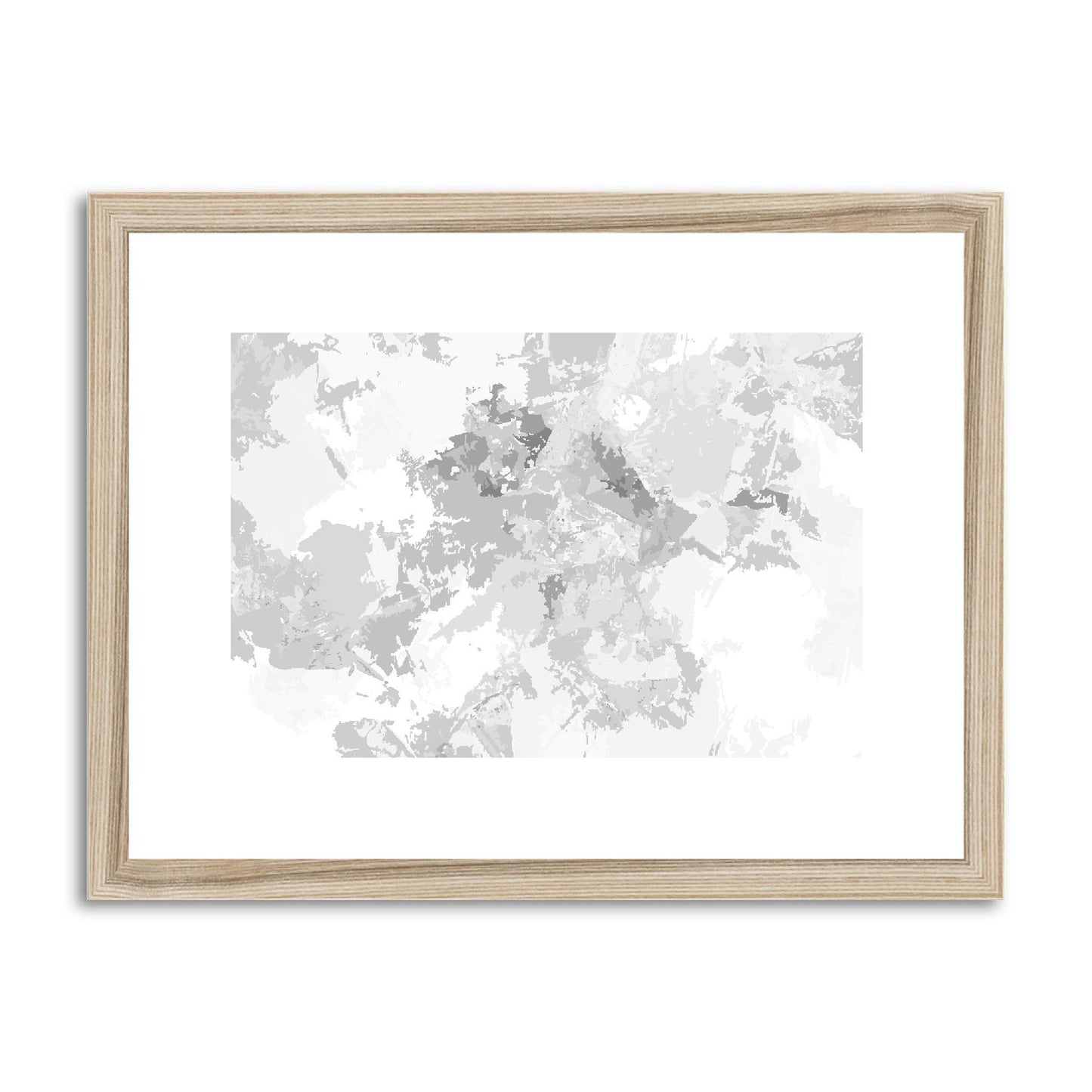 Framed Graphic Art Print, fph-1200-7698, 16"x12", Natural Frame