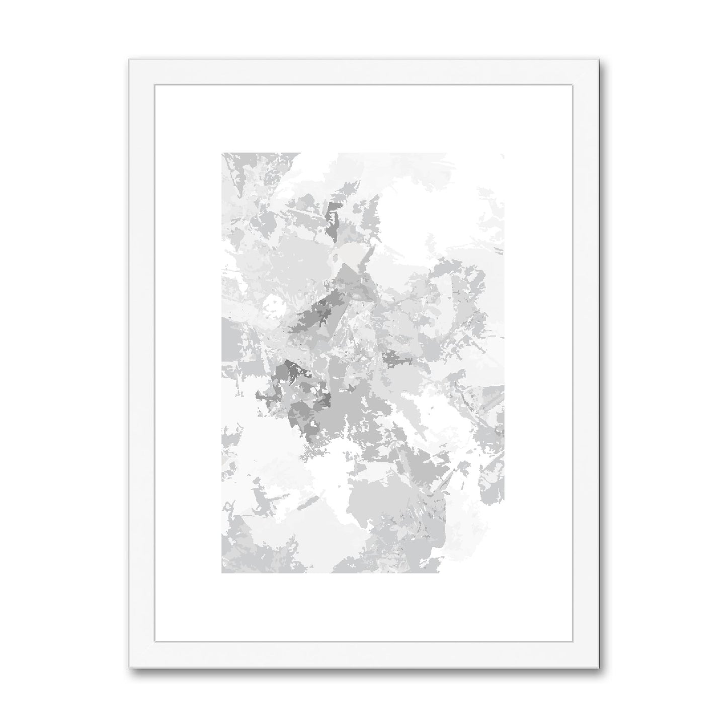 Framed Graphic Art Print, fpv-1200-7698, 12"x16", White Frame