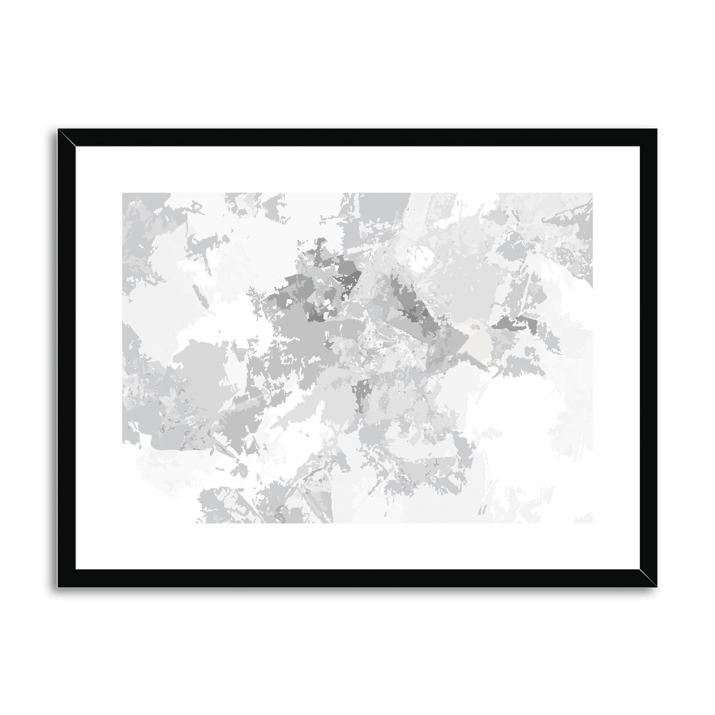 Framed Graphic Art Print, fph-1200-7698, 24"x18", Black Frame