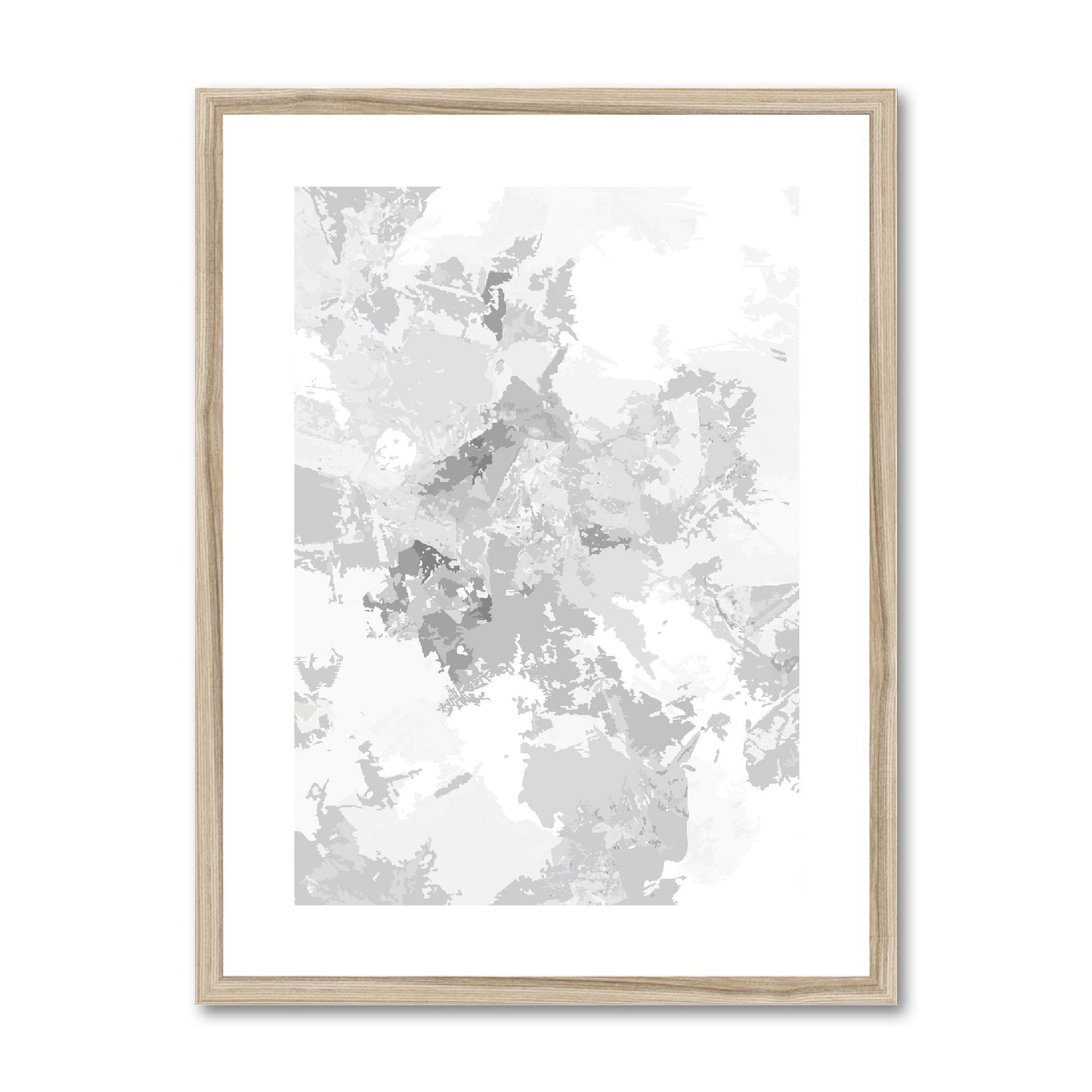 Framed Graphic Art Print, fpv-1200-7698, 18"x24", Natural Frame
