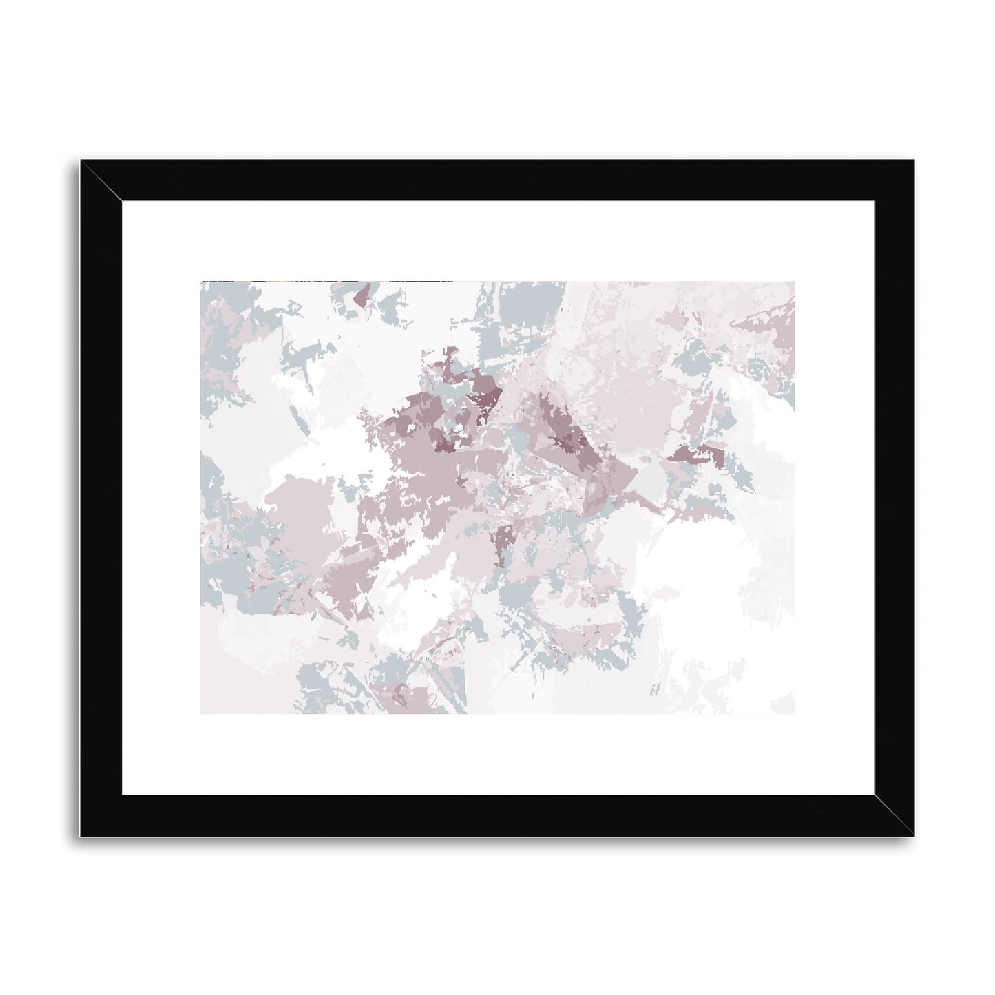 Framed Graphic Art Print, fph-1210-7698, 14"x11", Black Frame