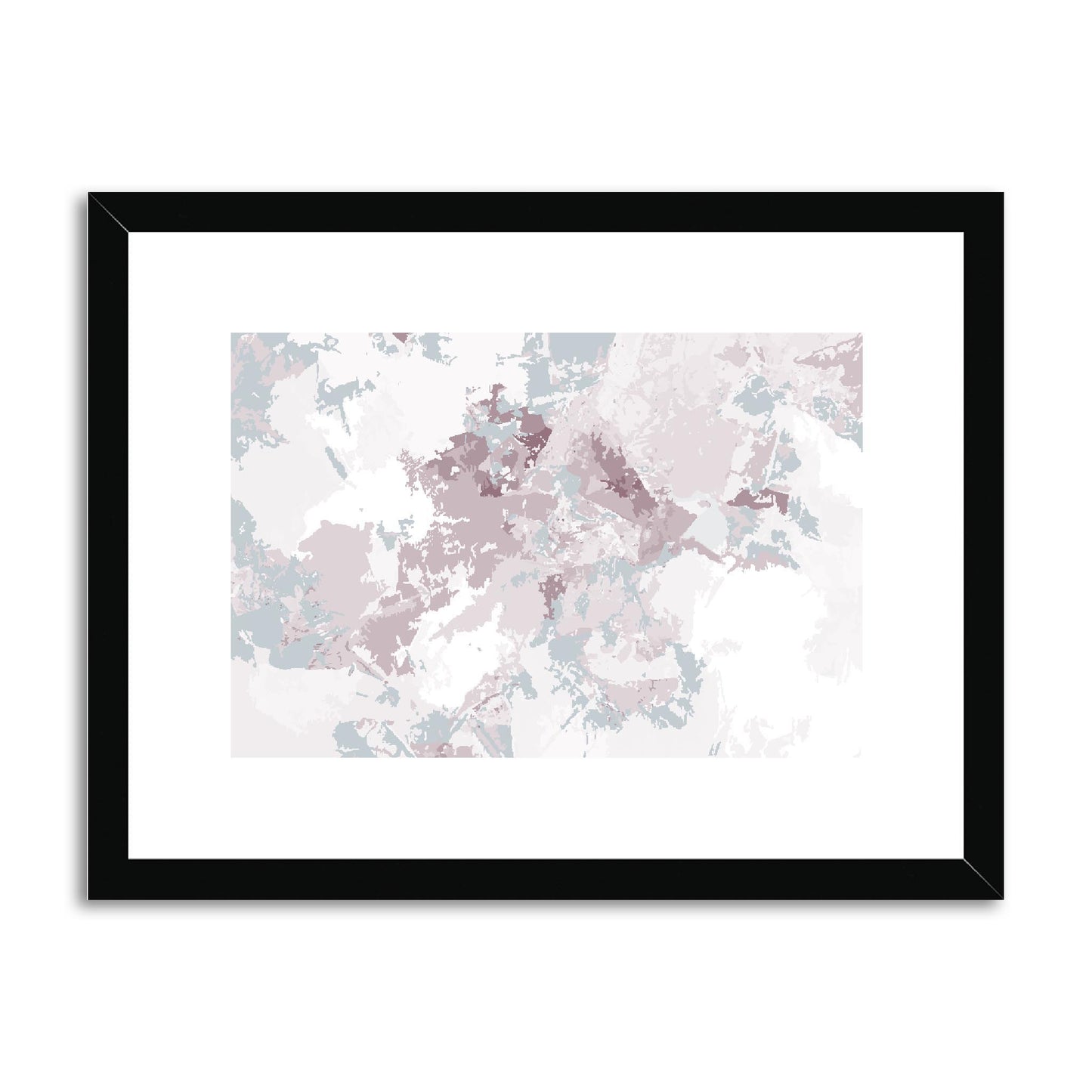 Framed Graphic Art Print, fph-1210-7698, 16"x12", Black Frame