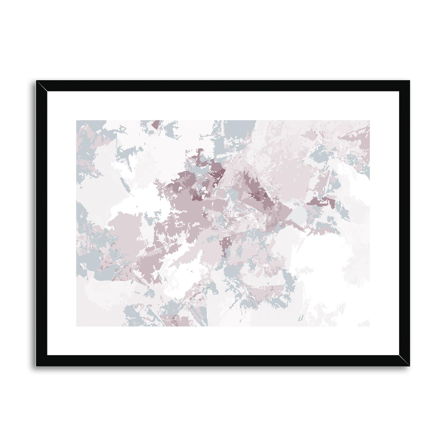 Framed Graphic Art Print, fph-1210-7698, 24"x18", Black Frame