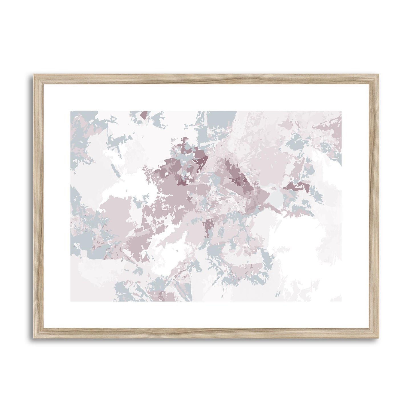 Framed Graphic Art Print, fph-1210-7698, 24"x18", Natural Frame