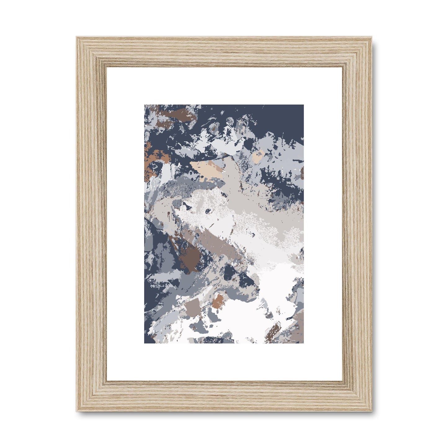 Framed Graphic Art Print, fpv-1220-7689, 6"x8", Natural Frame