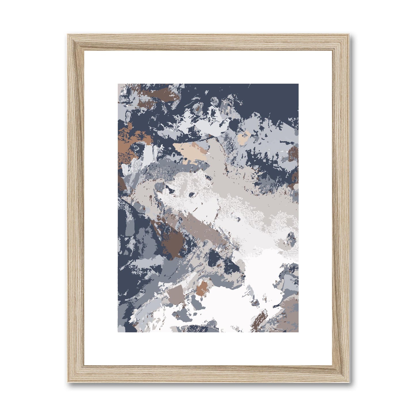 Framed Graphic Art Print, fpv-1220-7689, 11"x14", Natural Frame