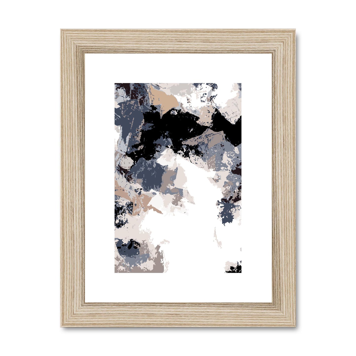 Framed Graphic Art Print, fpv-1220-7692, 6"x8", Natural Frame