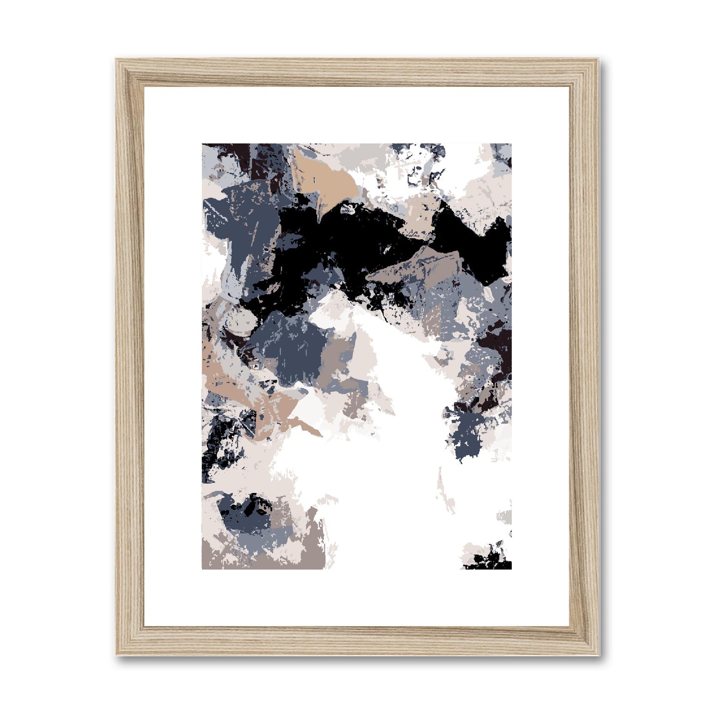 Framed Graphic Art Print, fpv-1220-7692, 11"x14", Natural Frame