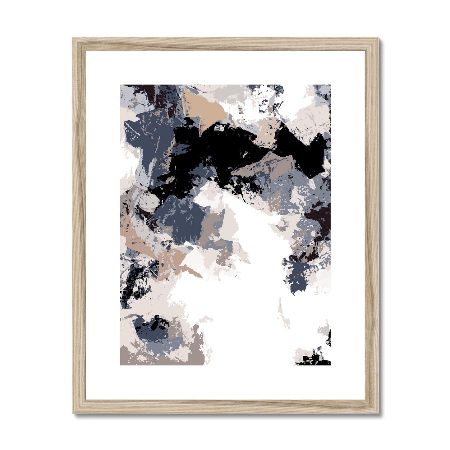 Framed Graphic Art Print, fpv-1220-7692, 16"x20", Natural Frame