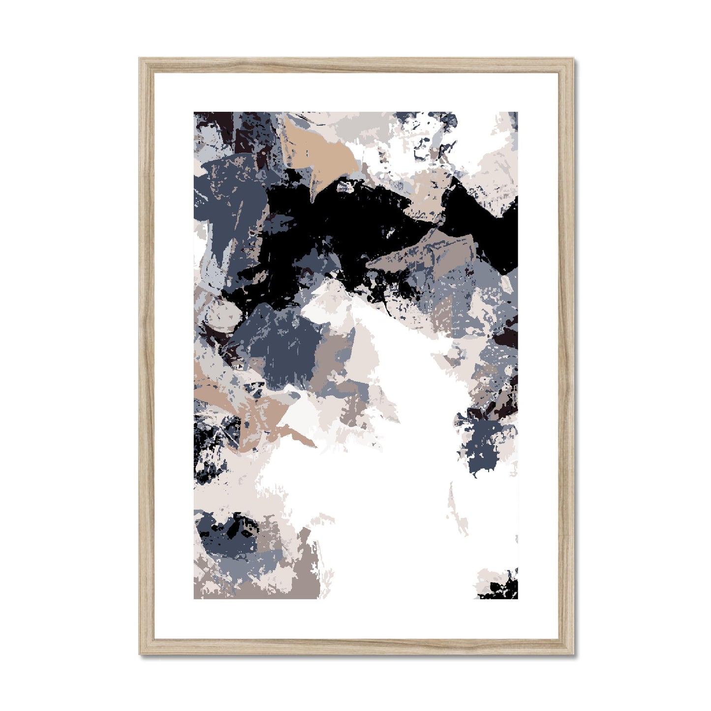 Framed Graphic Art Print, fpv-1220-7692, 20"x28", Natural Frame