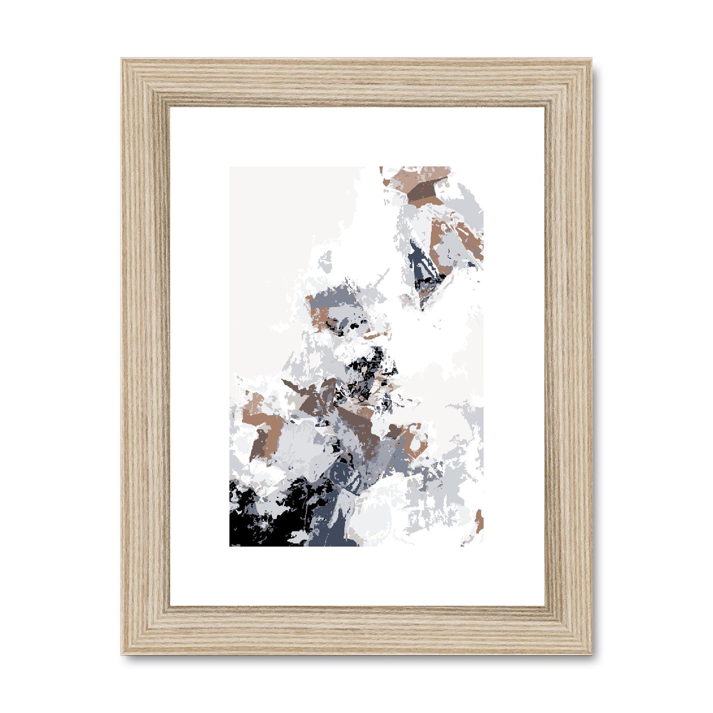 Framed Graphic Art Print, fpv-1220-7694, 6"x8", Natural Frame
