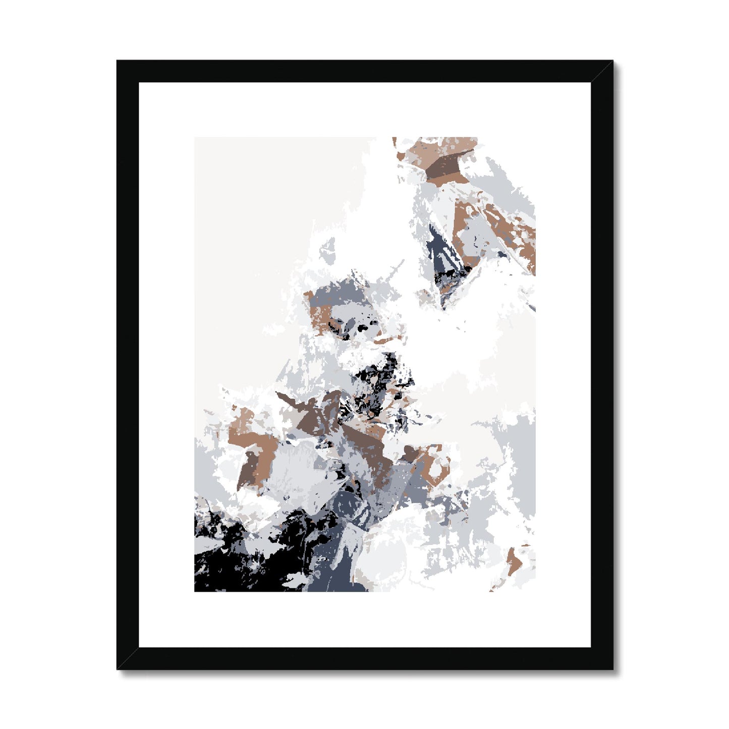 Framed Graphic Art Print, fpv-1220-7694, 16"x20", Black Frame