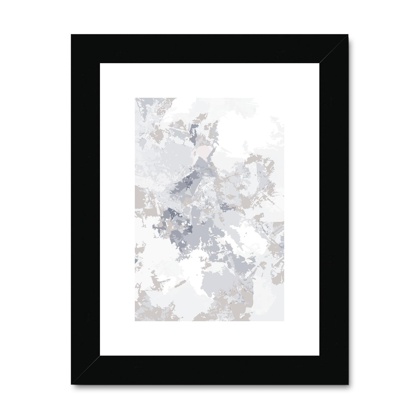 Framed Graphic Art Print, fpv-1220-7698, 6"x8", Black Frame
