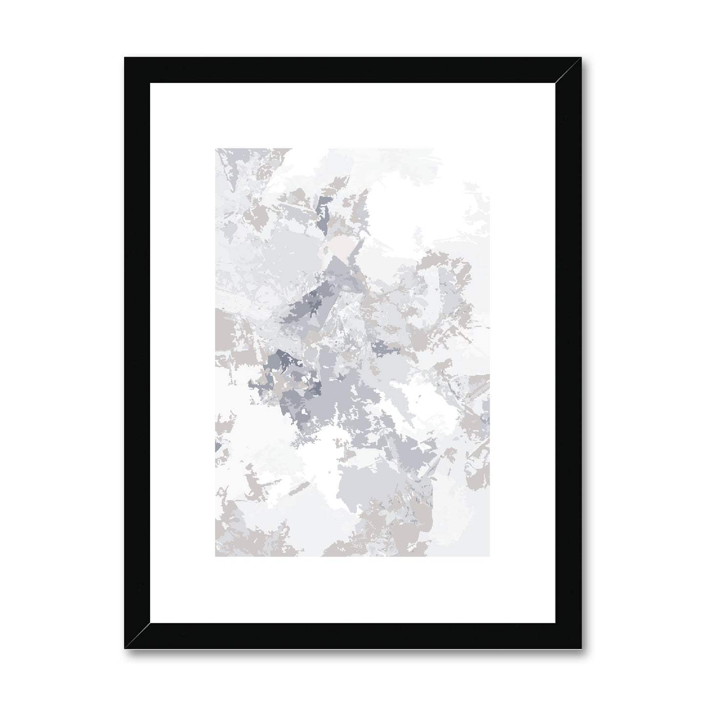 Framed Graphic Art Print, fpv-1220-7698, 12"x16", Black Frame
