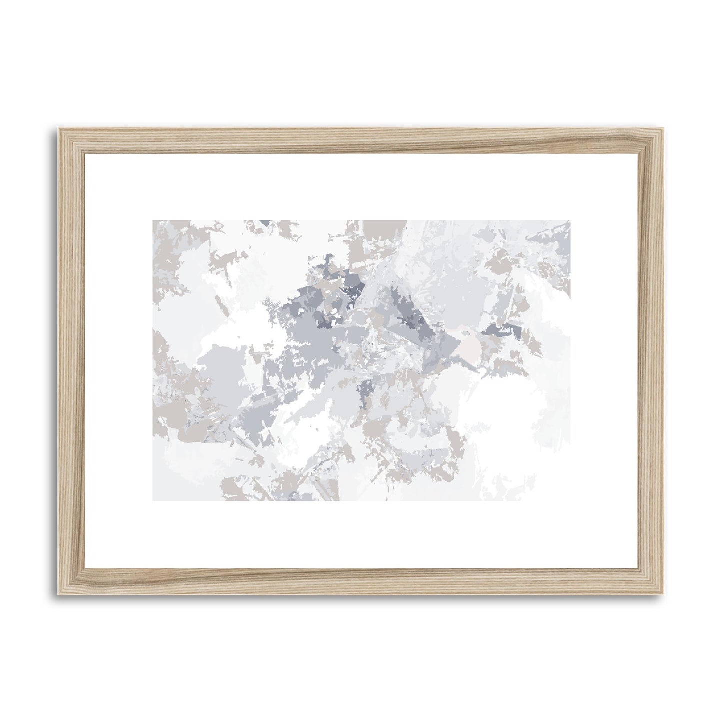 Framed Graphic Art Print, fph-1220-7698, 16"x12", Natural Frame