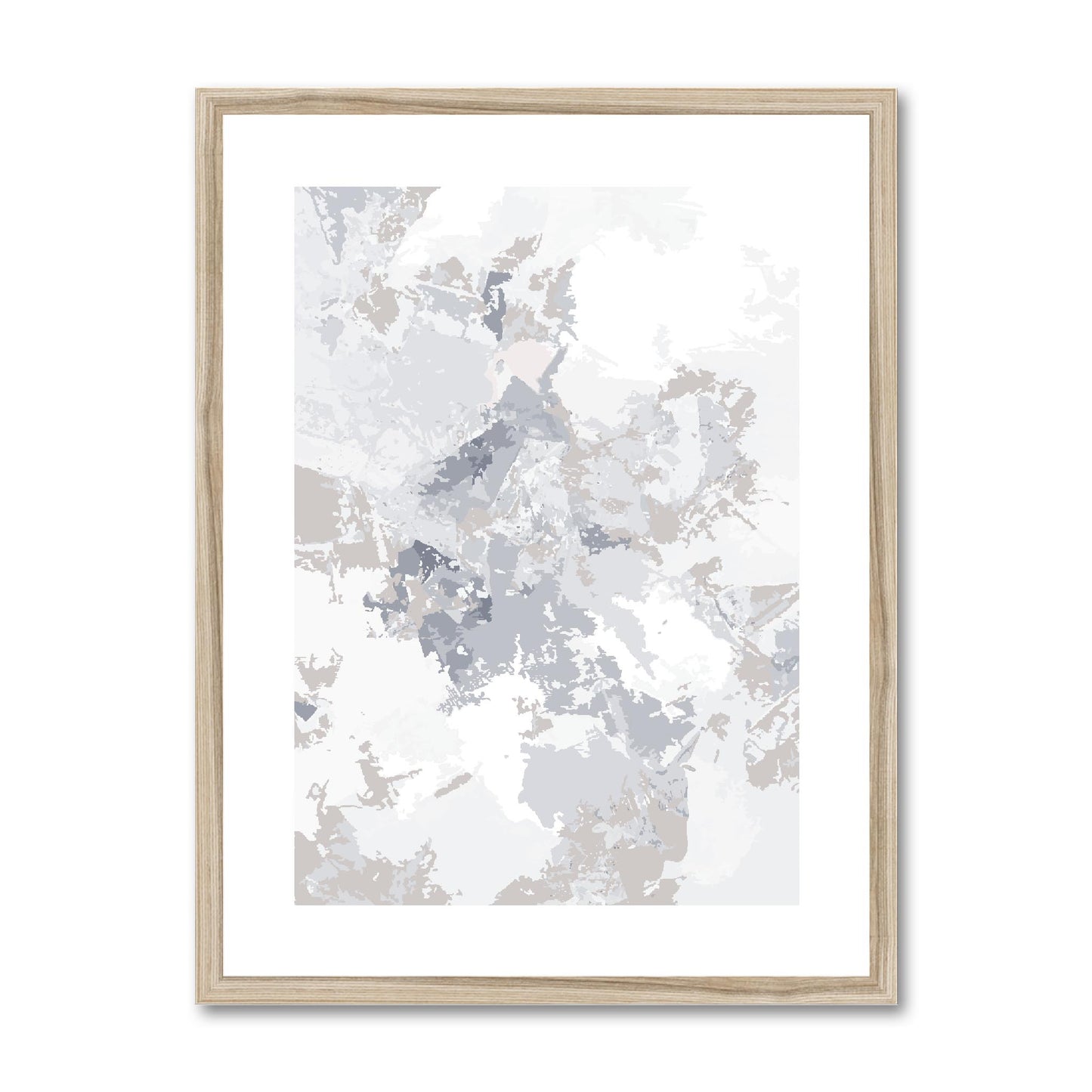Framed Graphic Art Print, fpv-1220-7698, 18"x24", Natural Frame