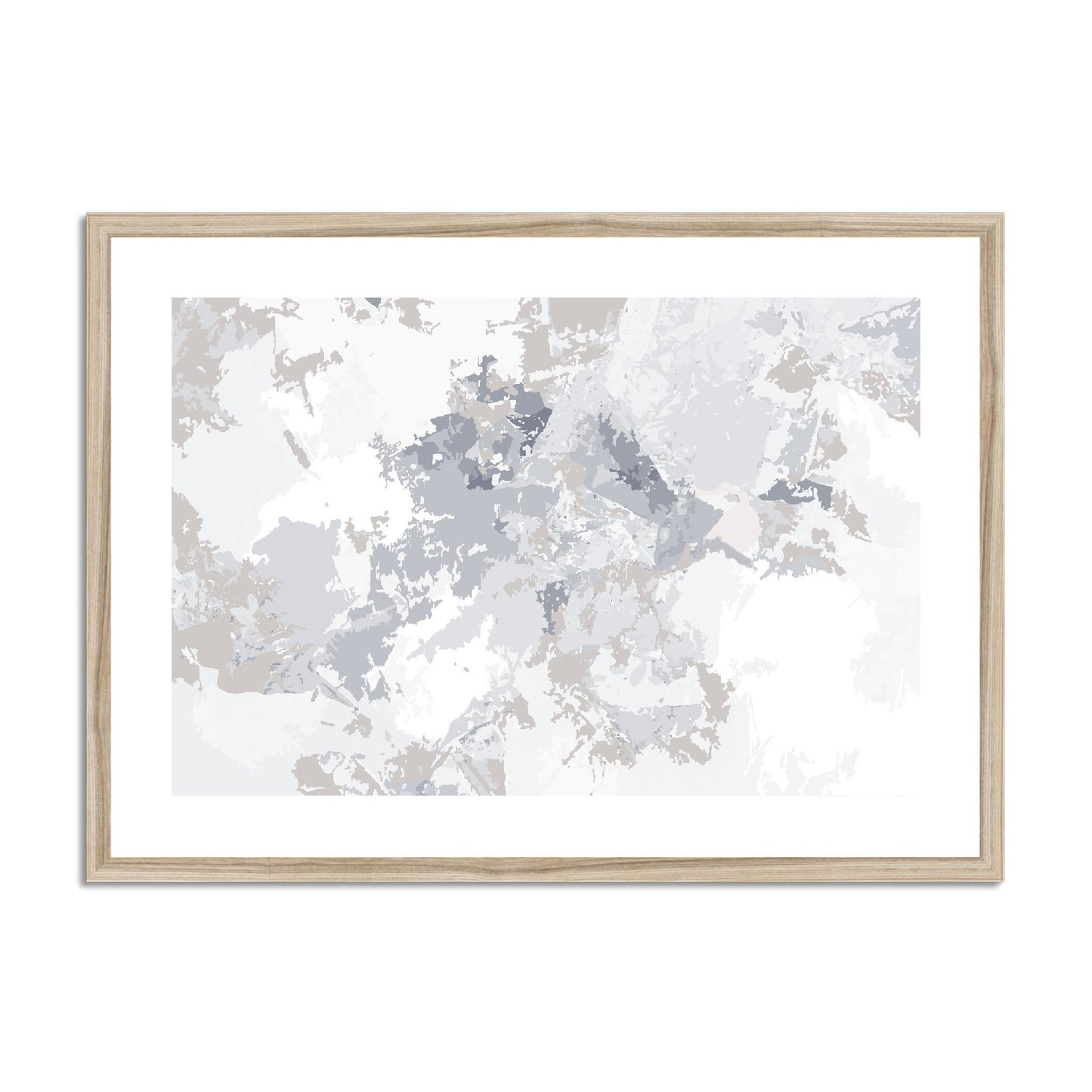 Framed Graphic Art Print, fph-1220-7698, 28"x20", Natural Frame