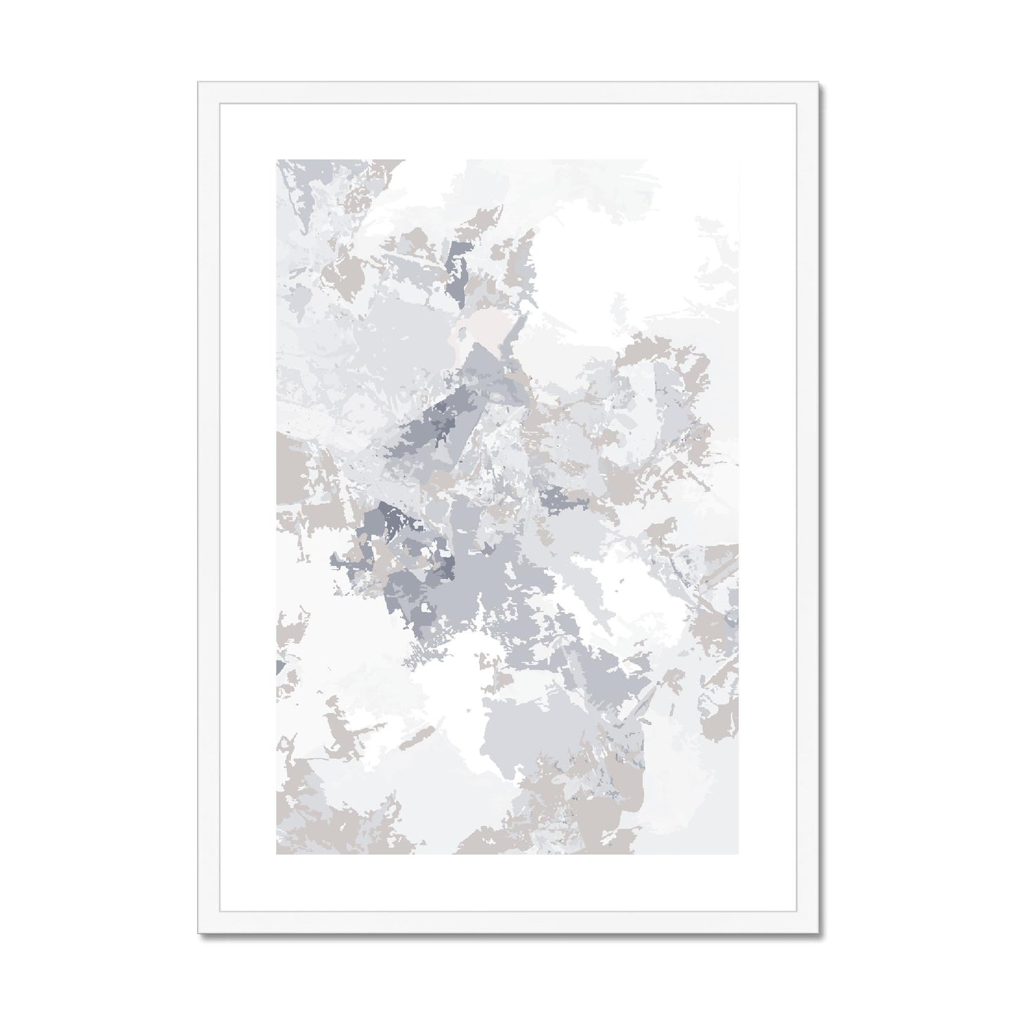 Framed Graphic Art Print, fpv-1220-7698, 20"x28", White Frame