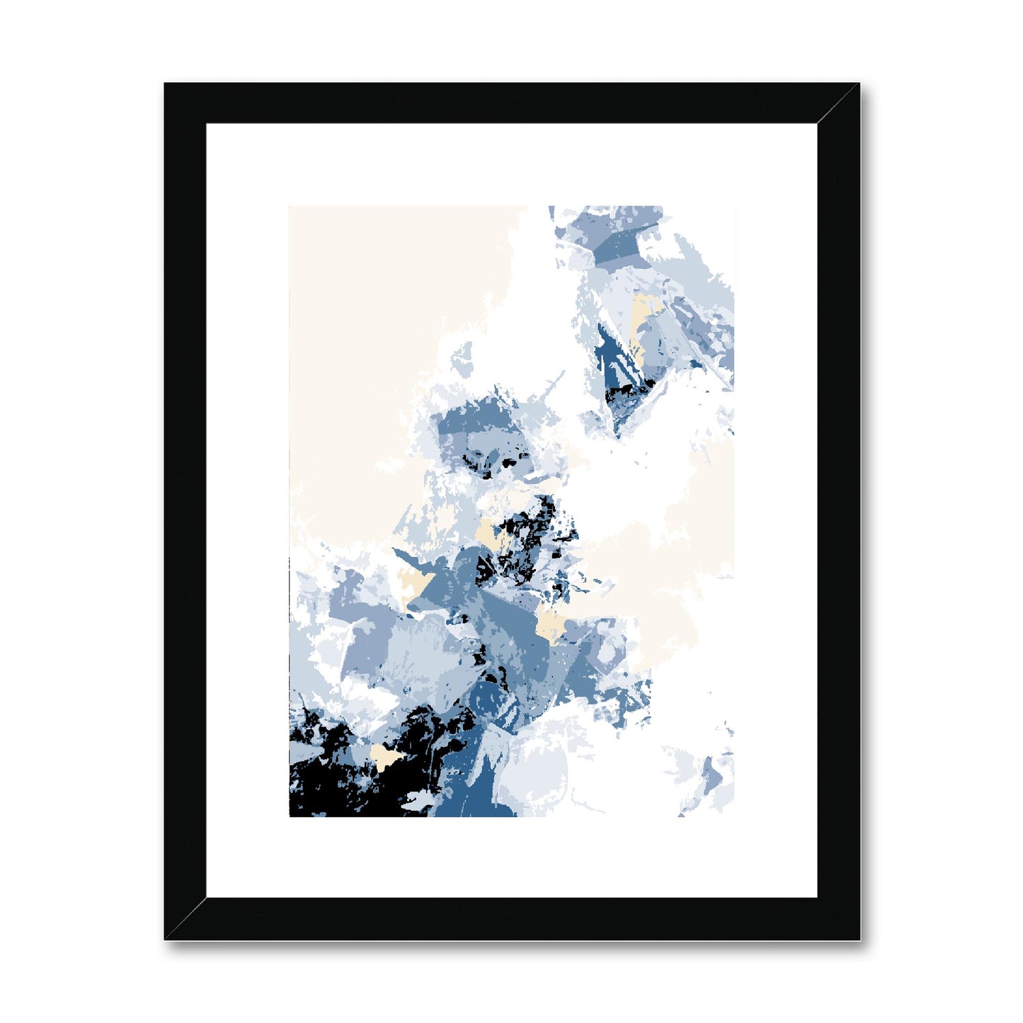Framed Graphic Art Print, fpv-1230-7694, 11"x14", Black Frame