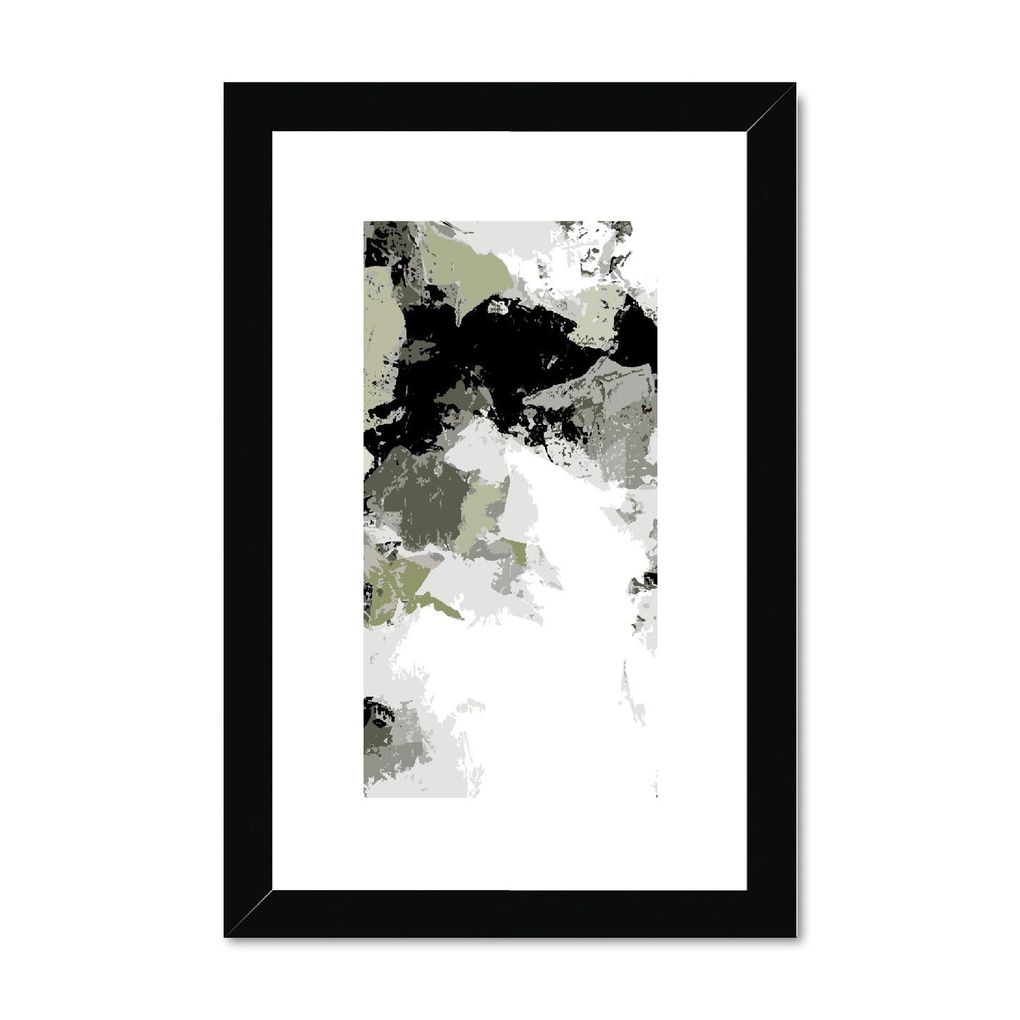 Framed Graphic Art Print, fpv-1240-7692, 8"x12", Black Frame
