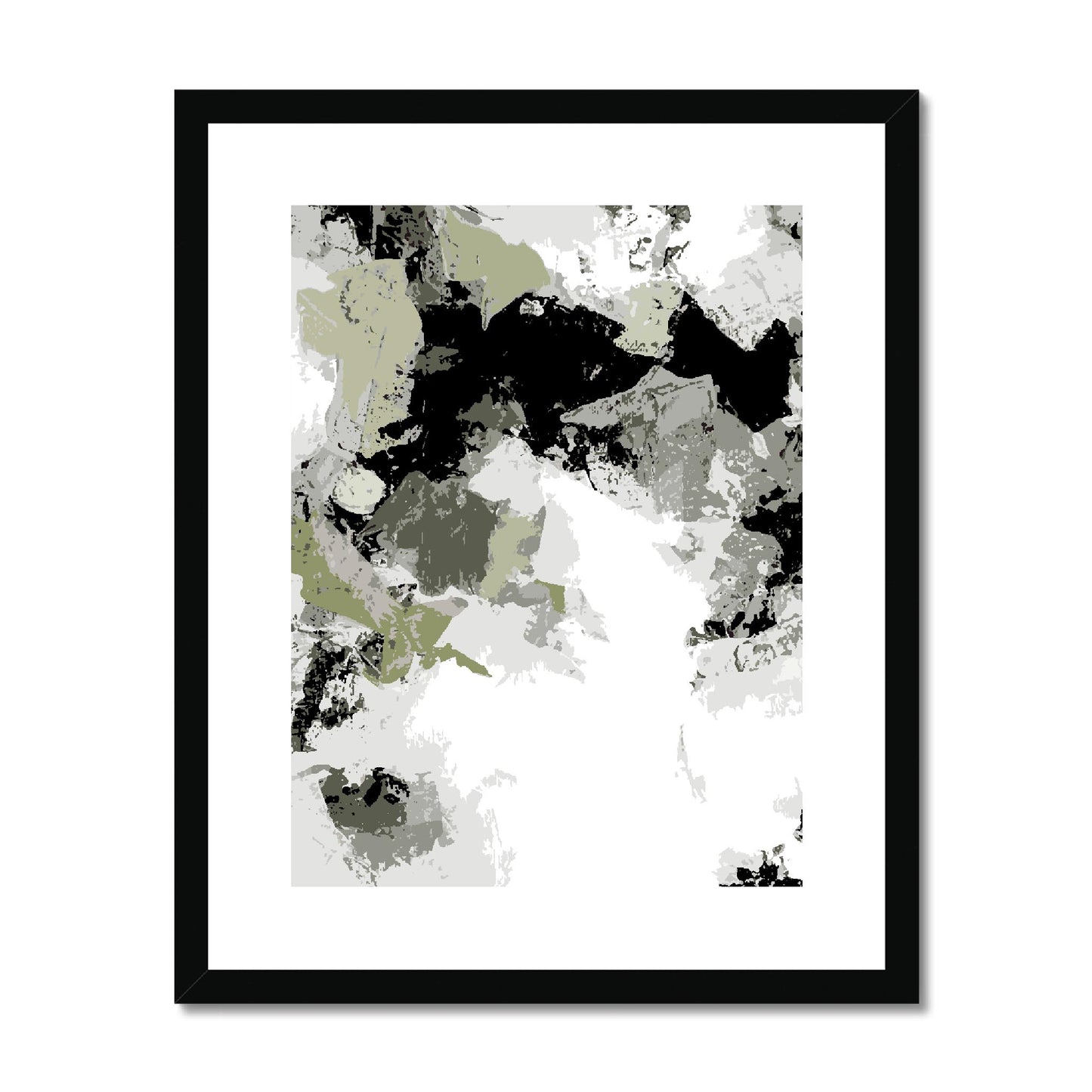 Framed Graphic Art Print, fpv-1240-7692, 16"x20", Black Frame