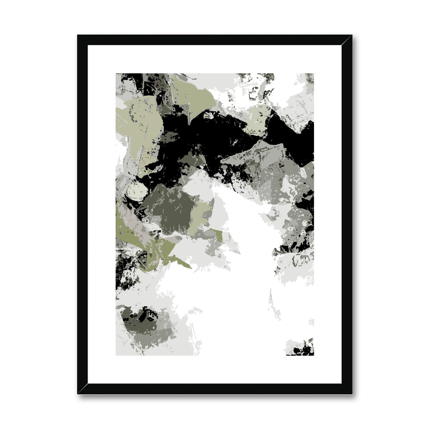 Framed Graphic Art Print, fpv-1240-7692, 18"x24", Black Frame