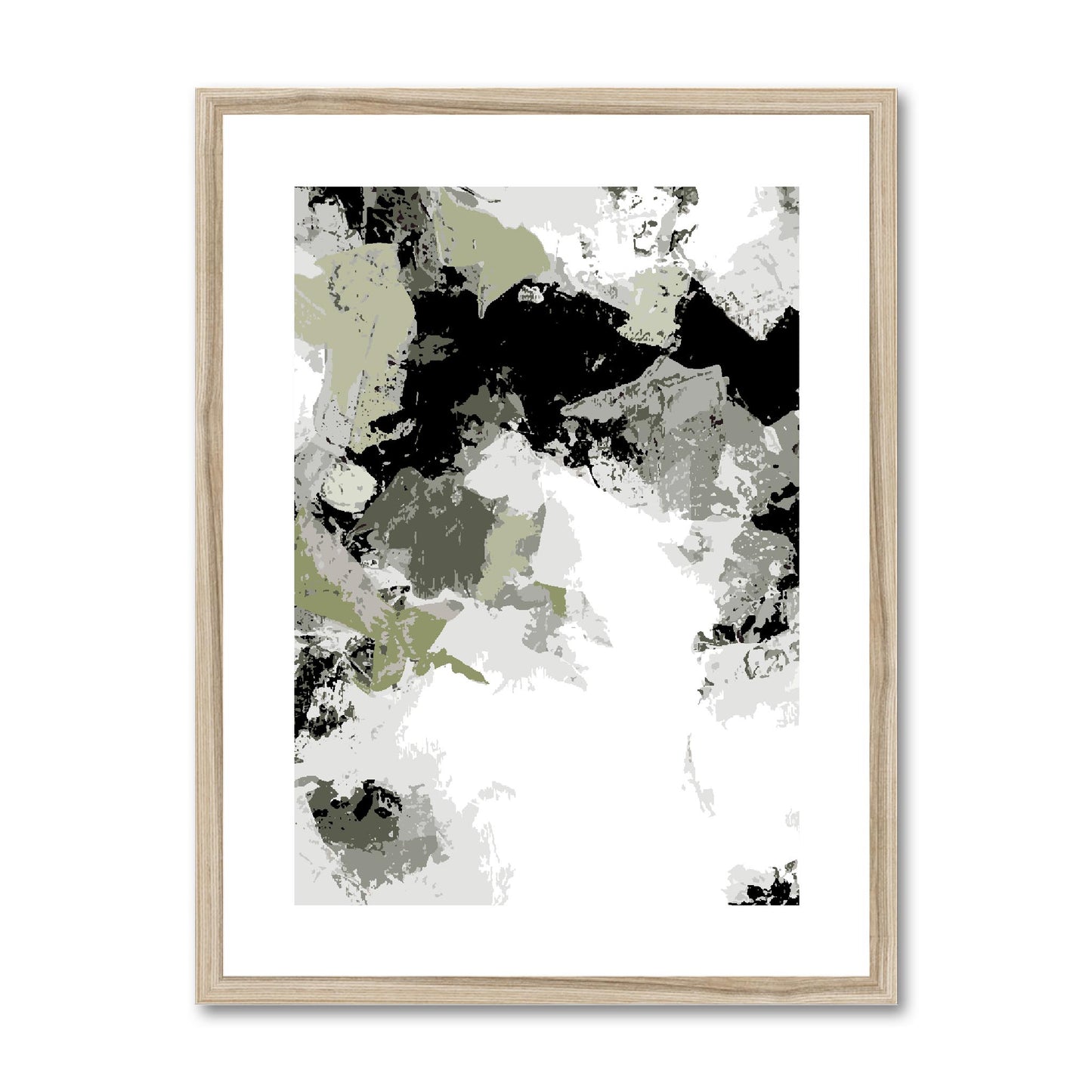 Framed Graphic Art Print, fpv-1240-7692, 18"x24", Natural Frame