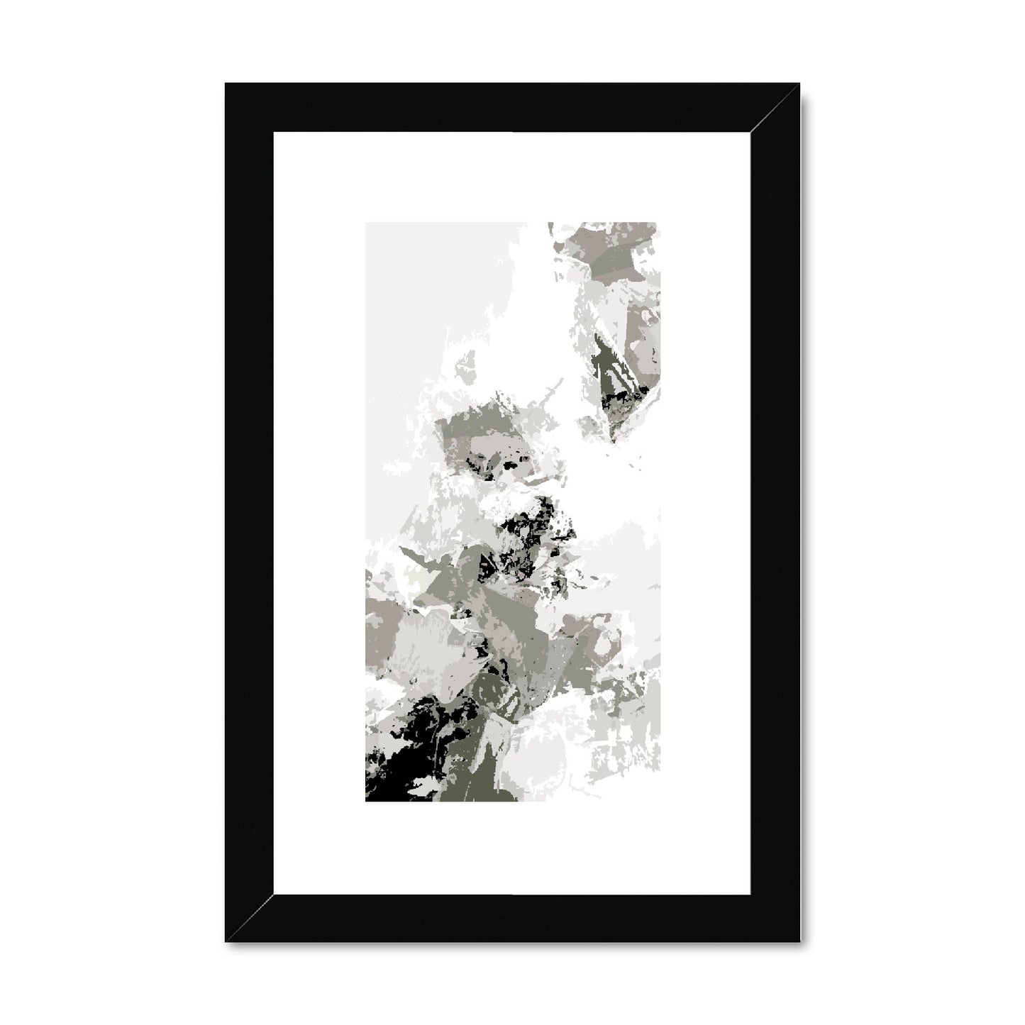 Framed Graphic Art Print, fpv-1240-7694, 8"x12", Black Frame
