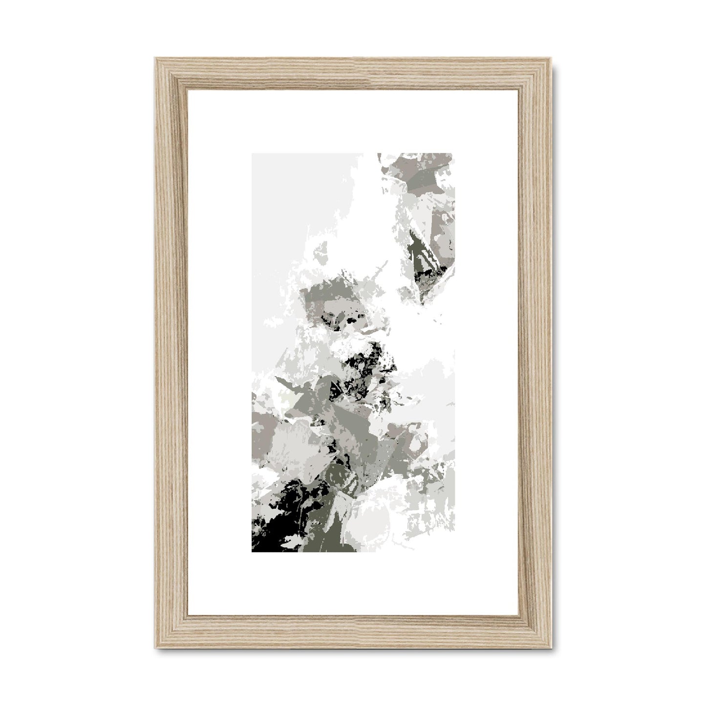 Framed Graphic Art Print, fpv-1240-7694, 8"x12", Natural Frame